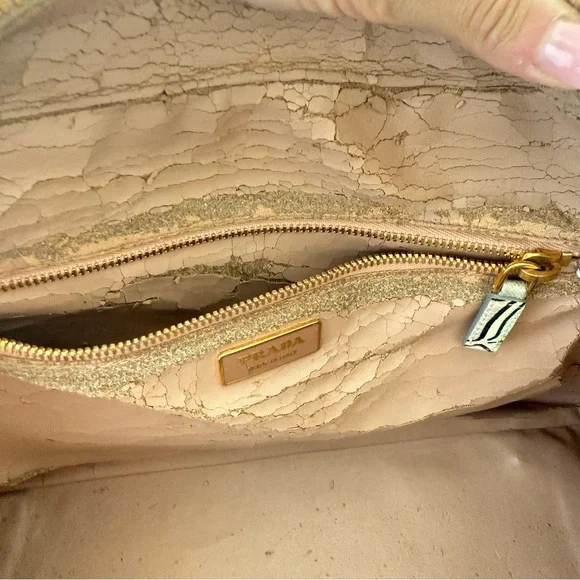 *RARE* Prada Saffiano Bauletto Bag | 100% Authentic - Picture 7 of 9
